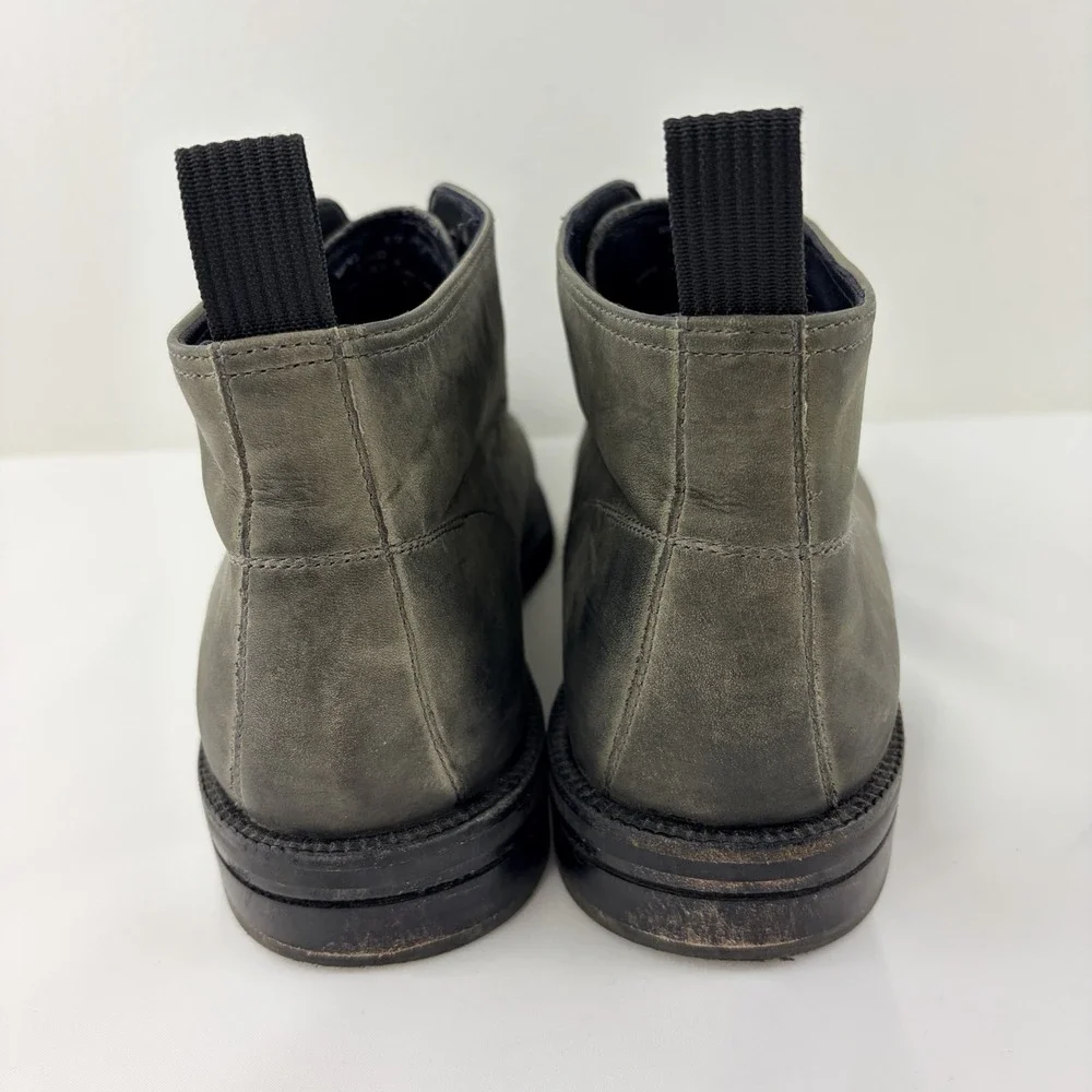 Cole Haan Grand.ØS‎ Men's Olive Suede Chukka Ankle Boots Lace Up US 8